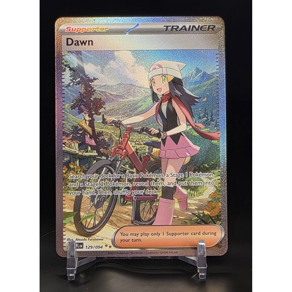Pokemon Dawn 129/94 SIR 2025 TCG Phantasmal Flames English Card NM -  www.bongoclub.cl